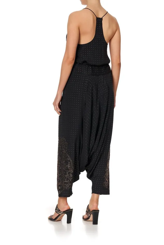 Camilla Modest Clothing Women T Back Shoestring Top Luxe Black