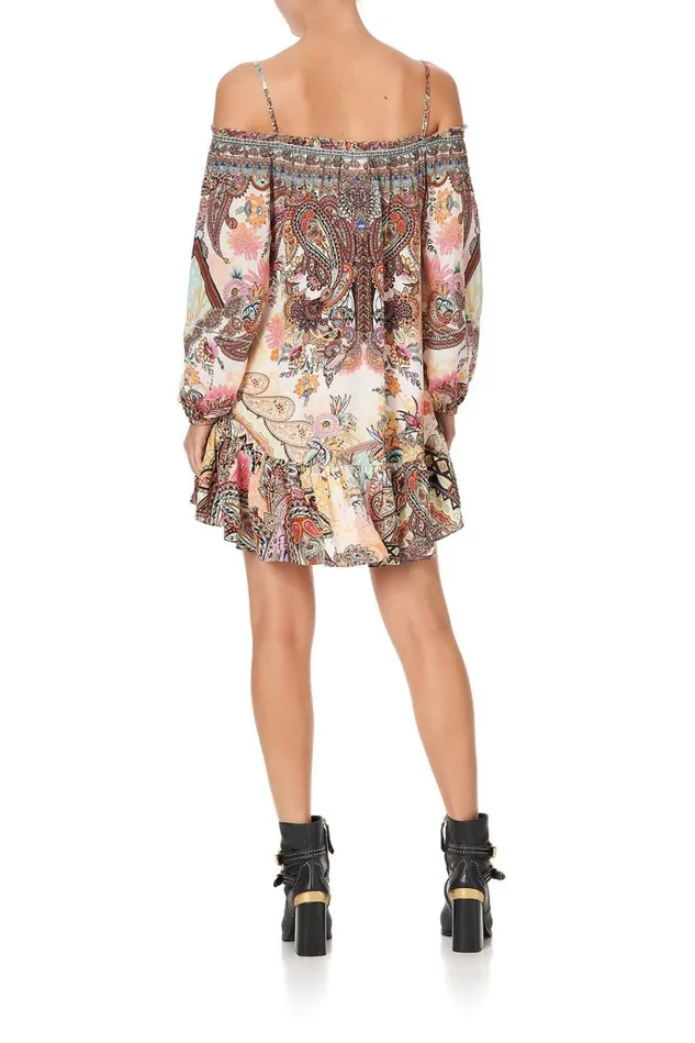 Camilla Party Dresses Women Off Shoulder Dress With Straps Carnaby Disco