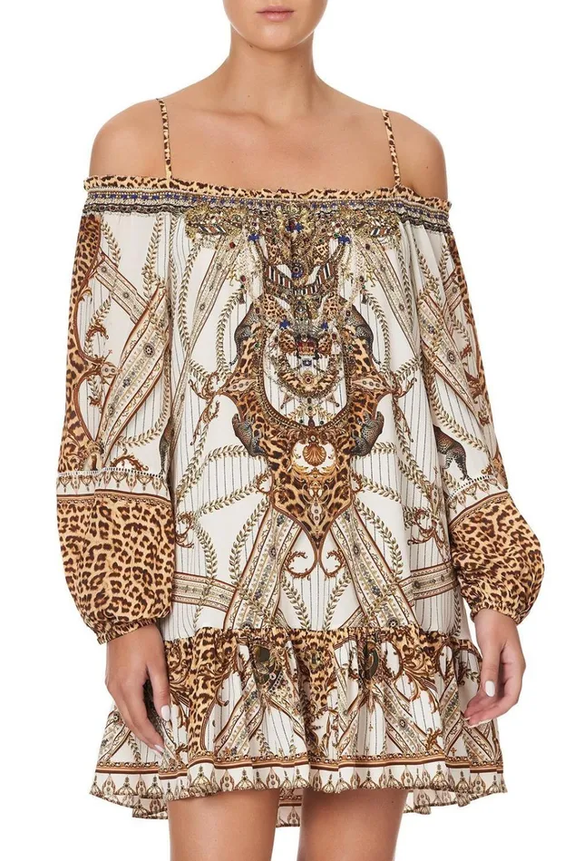 Camilla Party Dresses Women Off Shoulder Dress With Straps Mind Your Manor