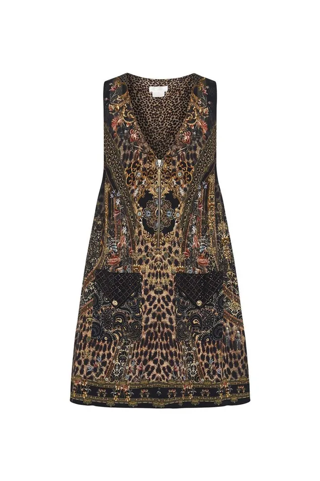 Camilla Party Dresses Women V Neck Shift Dress Abingdon Palace