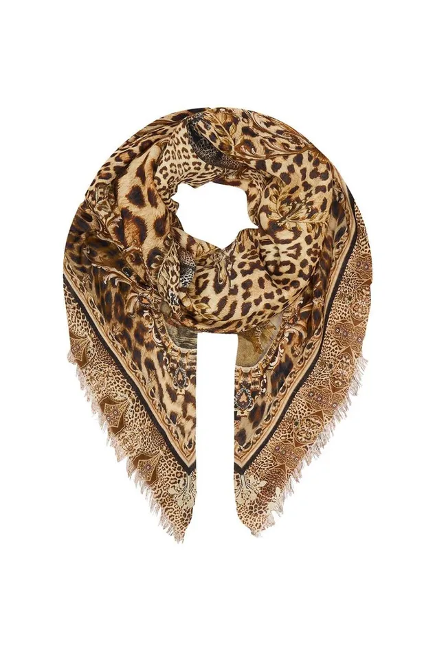 Camilla Scarves Women Eyelash Fringe Scarf Lady Lodge