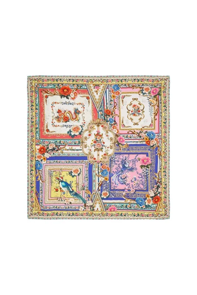 Camilla Scarves Women Large Square Scarf Party In The Palace