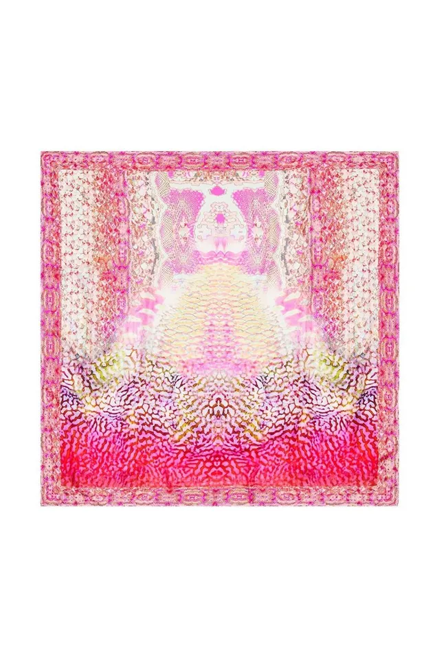 Camilla Scarves Women Large Square Scarf Serpentine Dreams