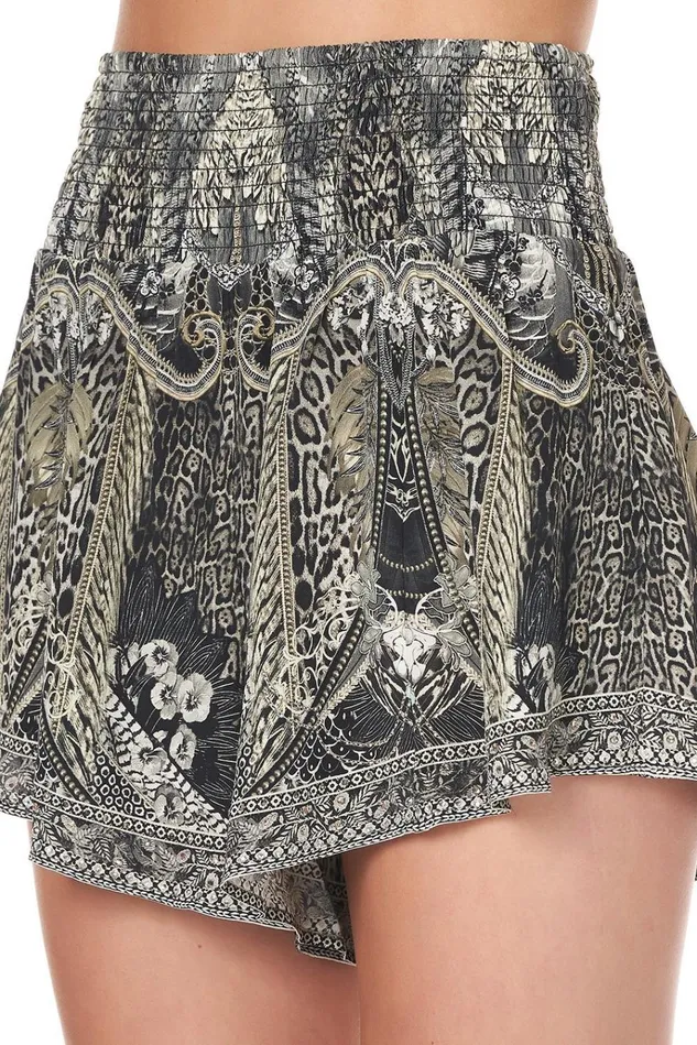 Camilla Shorts Women Shirred Waist Short One Tribe