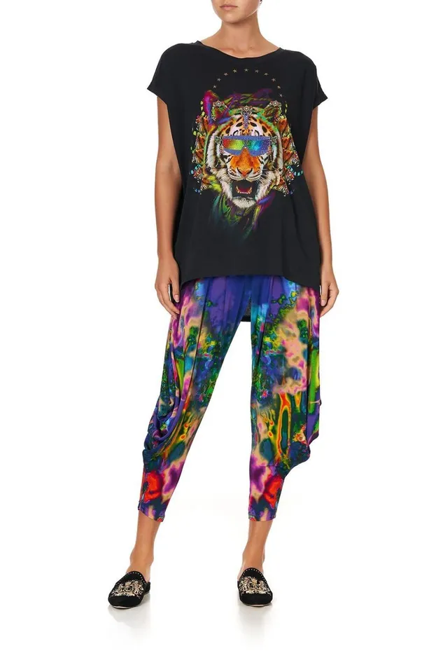 Camilla Tees Women Extended Sleeve Tee Acid Abbey