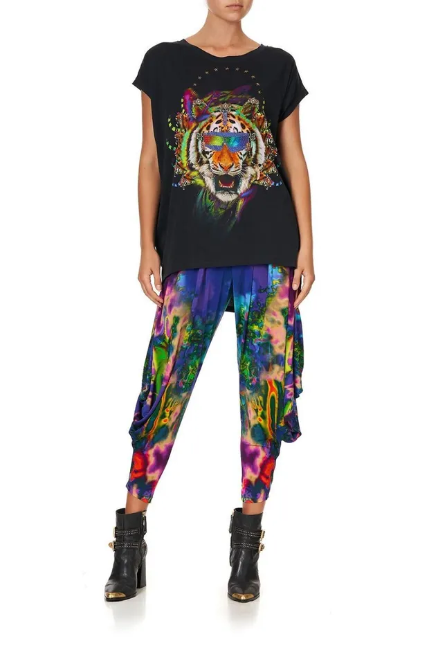 Camilla Tees Women Extended Sleeve Tee Acid Abbey