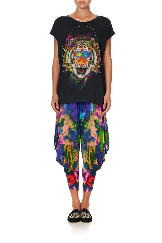 Camilla Tees Women Extended Sleeve Tee Acid Abbey