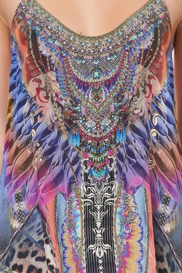 Camilla Tops Women T Back Shoestring Top Love On The Wing