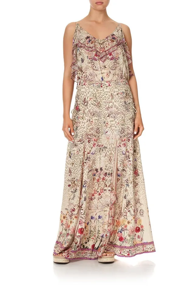Camilla Tops Women Top With Neckline Frill Drifting Dreamer