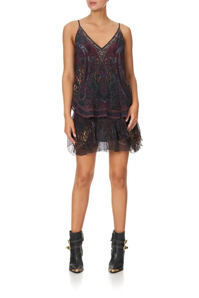 Camilla Tops Women V Neck Cami The Smoking Lounge