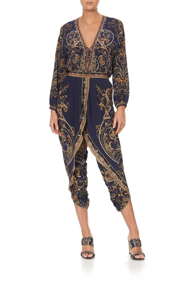 Camilla Trousers and Leggings Women Gathered Wrap Front Trouser Seven Day Weekend