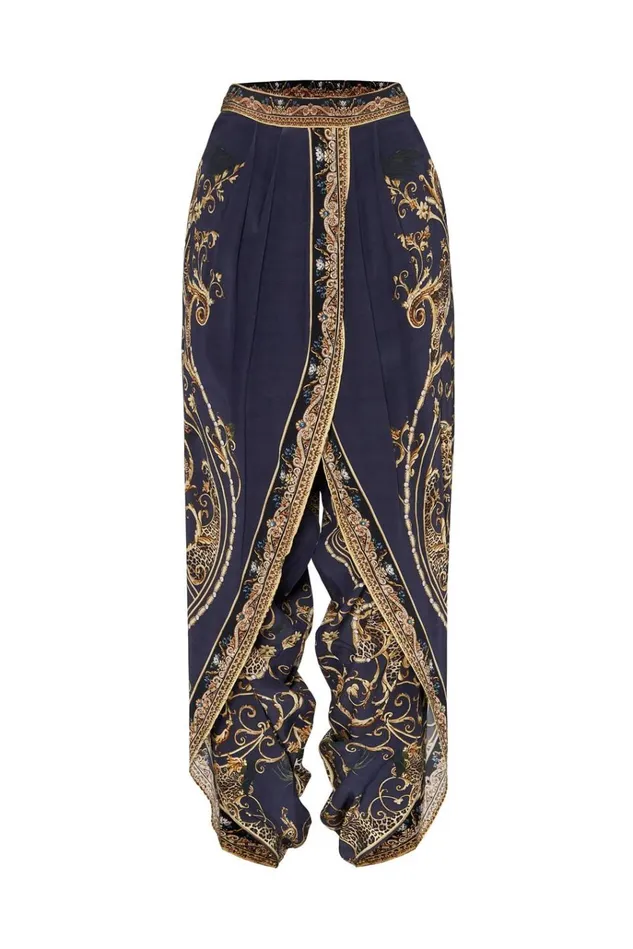 Camilla Trousers and Leggings Women Gathered Wrap Front Trouser Seven Day Weekend
