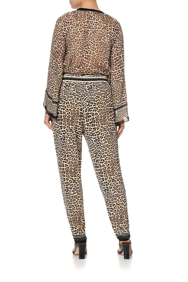 Camilla Trousers and Leggings Women Harem Pants With Front Pleats Sex Kitten