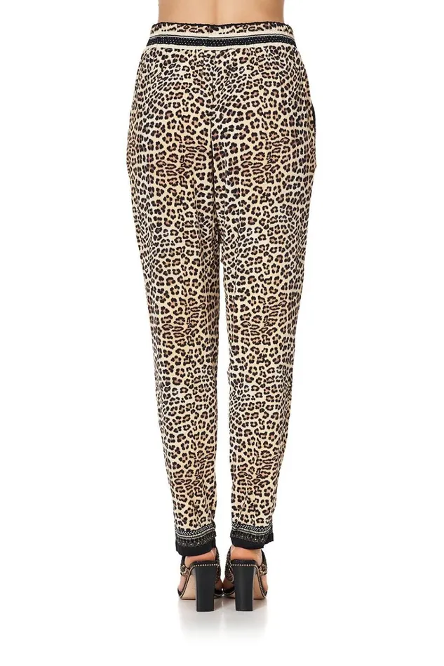 Camilla Trousers and Leggings Women Harem Pants With Front Pleats Sex Kitten