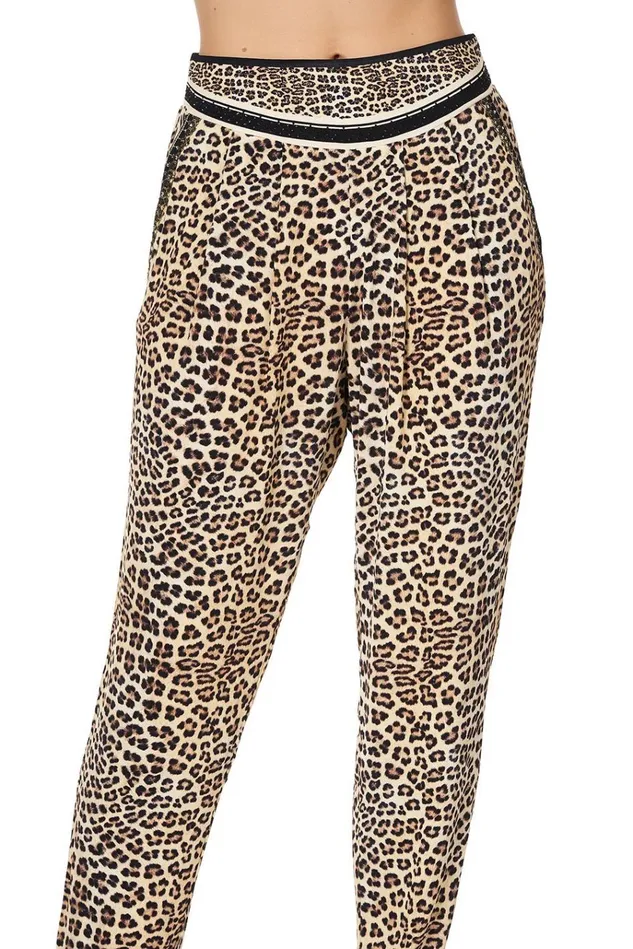 Camilla Trousers and Leggings Women Harem Pants With Front Pleats Sex Kitten