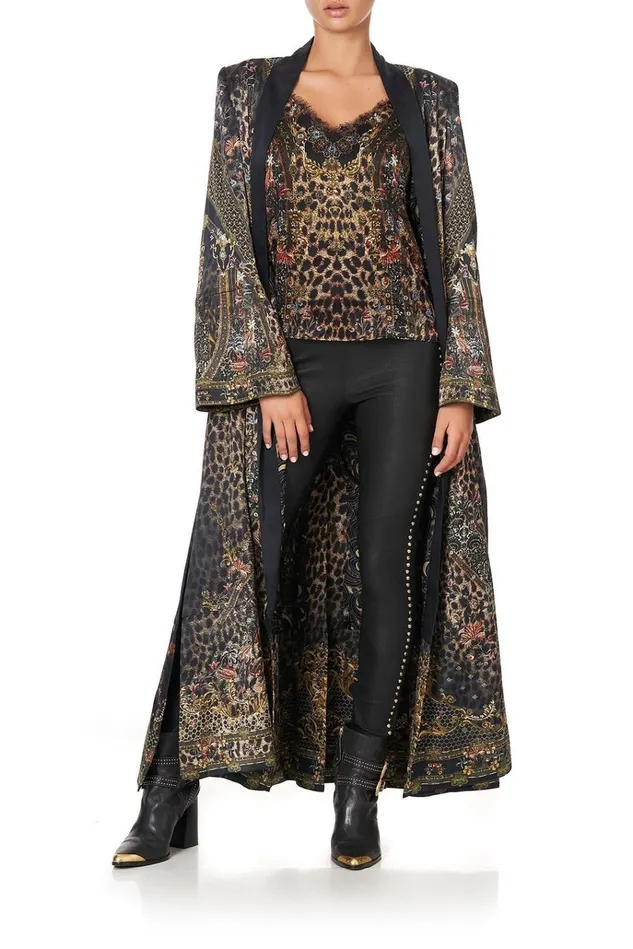 Camilla Trousers and Leggings Women Legging With Invisible Zip Leather