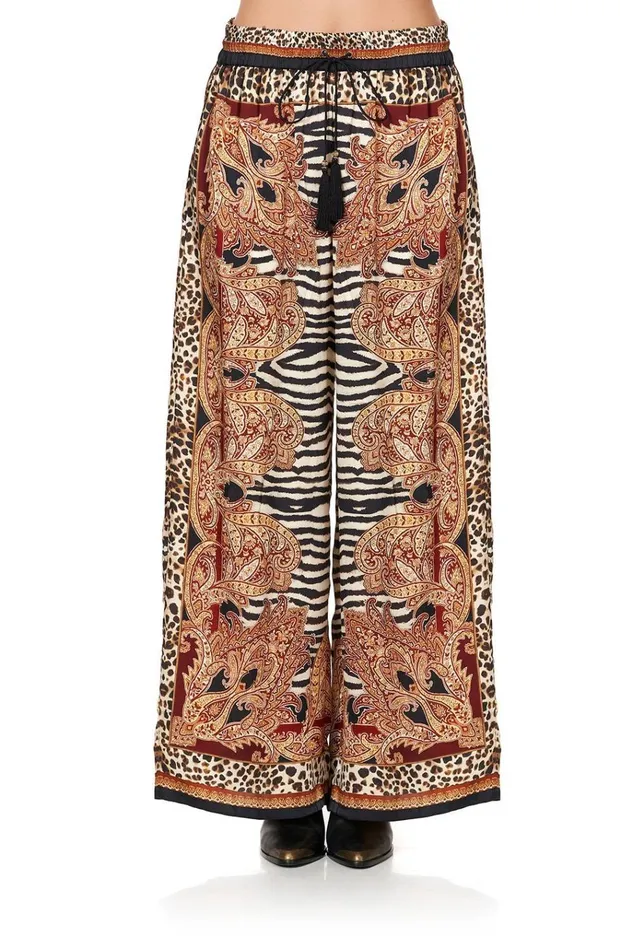 Camilla Trousers and Leggings Women Straight Leg Pant Wild Fire