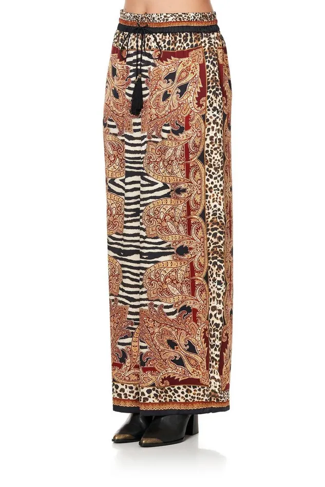 Camilla Trousers and Leggings Women Straight Leg Pant Wild Fire
