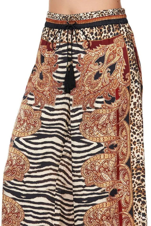 Camilla Trousers and Leggings Women Straight Leg Pant Wild Fire