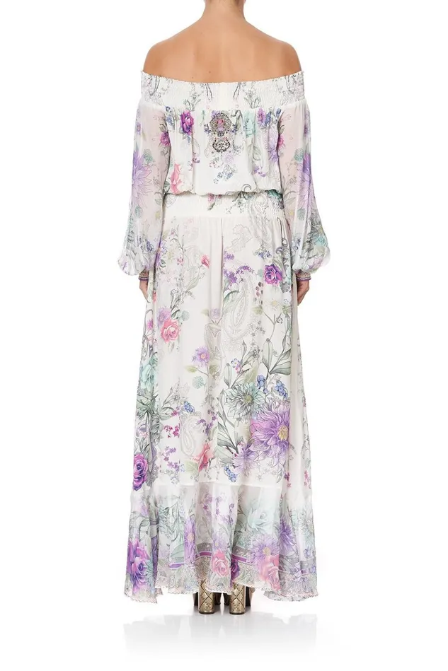 Camilla Wedding Guest Dresses Women Off Shoulder Shirred Dress Forever Far