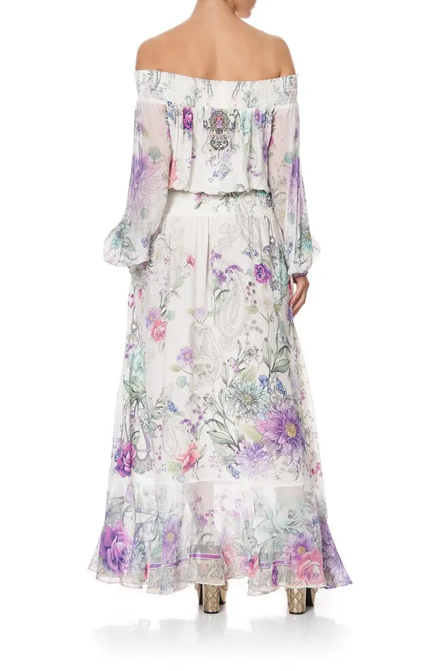 Camilla Wedding Guest Dresses Women Off Shoulder Shirred Dress Forever Far