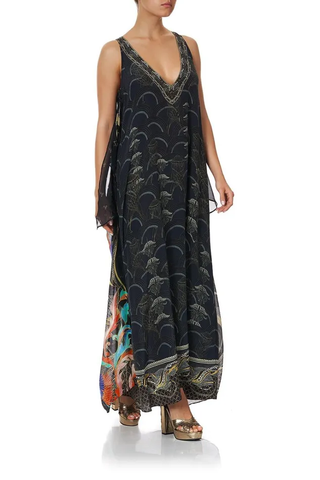 Camilla Wedding Guest Dresses Women Tie Front Multiwear Dress Wise Wings