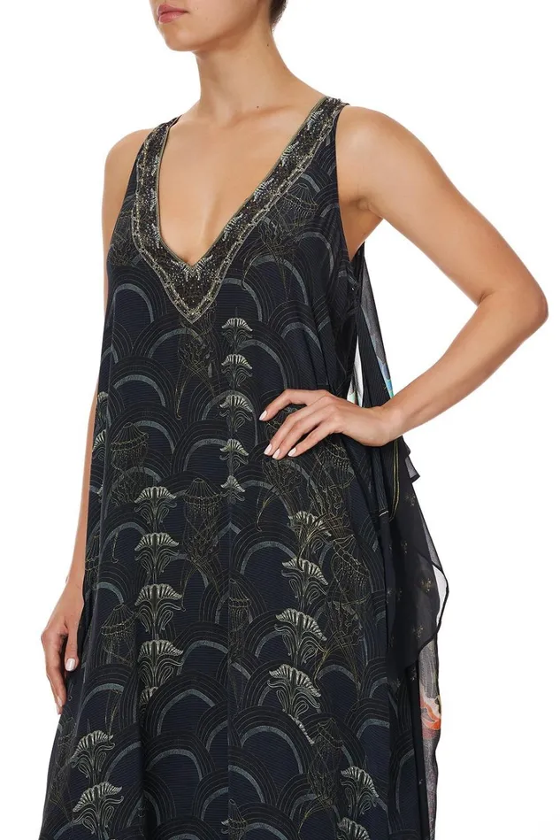 Camilla Wedding Guest Dresses Women Tie Front Multiwear Dress Wise Wings