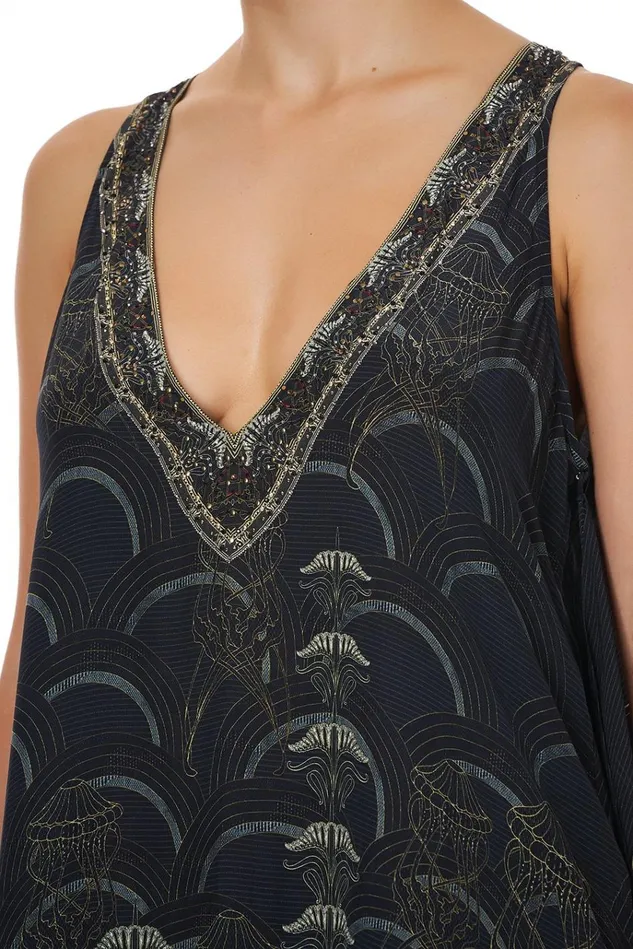Camilla Wedding Guest Dresses Women Tie Front Multiwear Dress Wise Wings