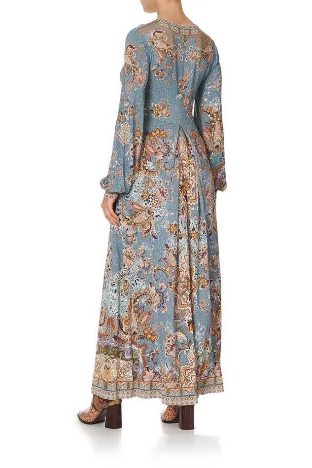 Camilla Wedding Guest Dresses Women V Neck Jersey Dress With Tuck Detail Le Palais Du Zahir
