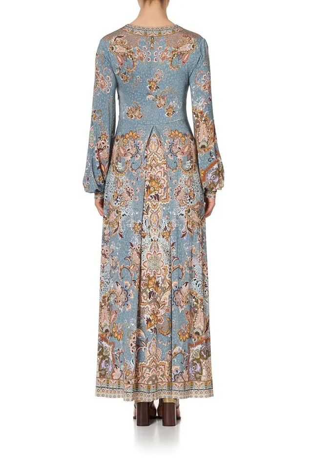 Camilla Wedding Guest Dresses Women V Neck Jersey Dress With Tuck Detail Le Palais Du Zahir