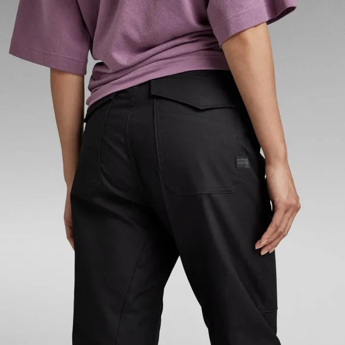 Cargos and Chinos Women GStar RAW Regular Cargo Boyfriend Pants Dark Black