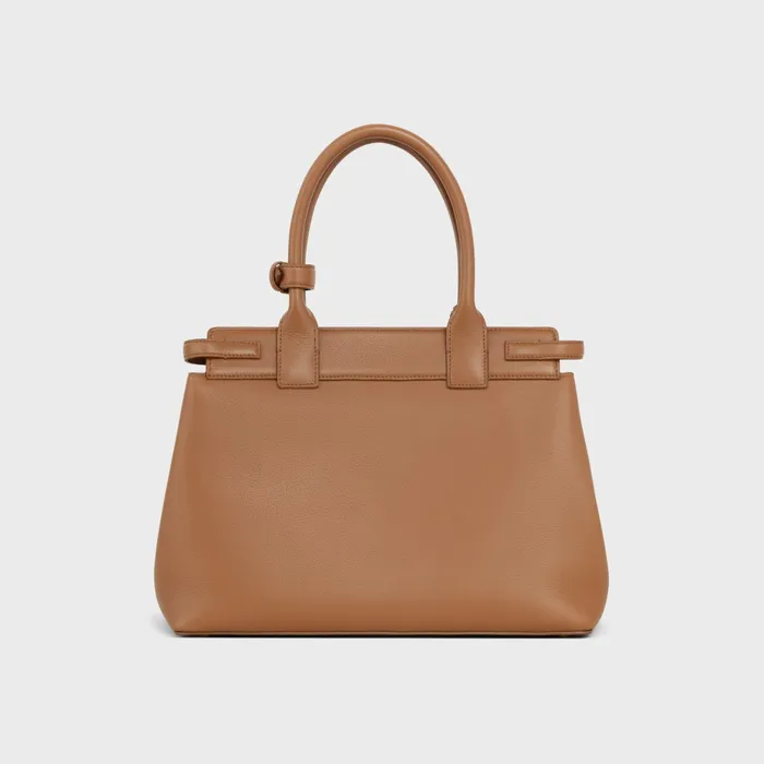 Celine Conti Bag In Supple Calfskin Bronze Women CELINE CONTI Celine Conti Bag In Supple Calfskin Bronze Women CELINE CONTI
