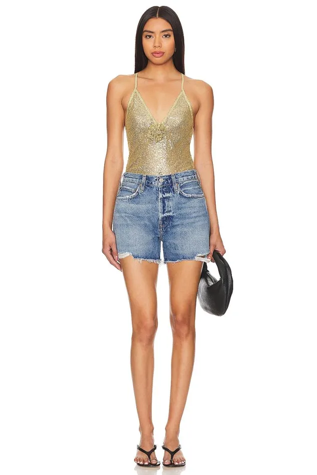 Charlotte Top Gold Sand Women Lovers and Friends Tops