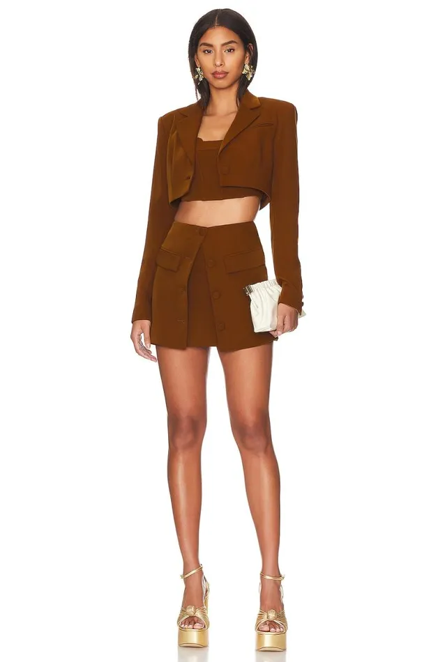 Christelle Top Mocha Brown Women Lovers and Friends Tops