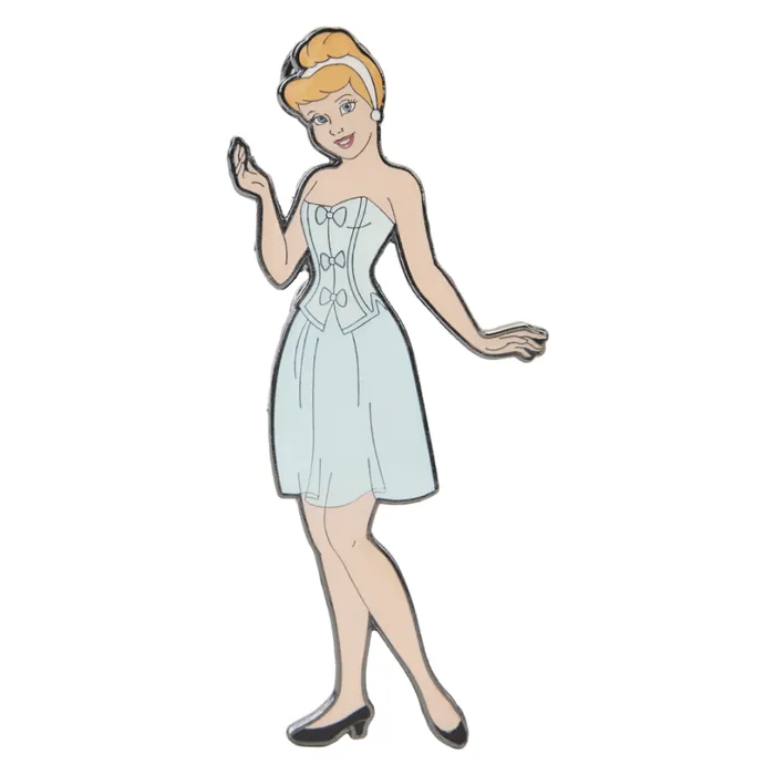 Cinderella Paper Dolls Magnetic Pin Set Unisex Loungefly Enamel Pins Cinderella Paper Dolls Magnetic Pin Set Unisex Loungefly Enamel Pins
