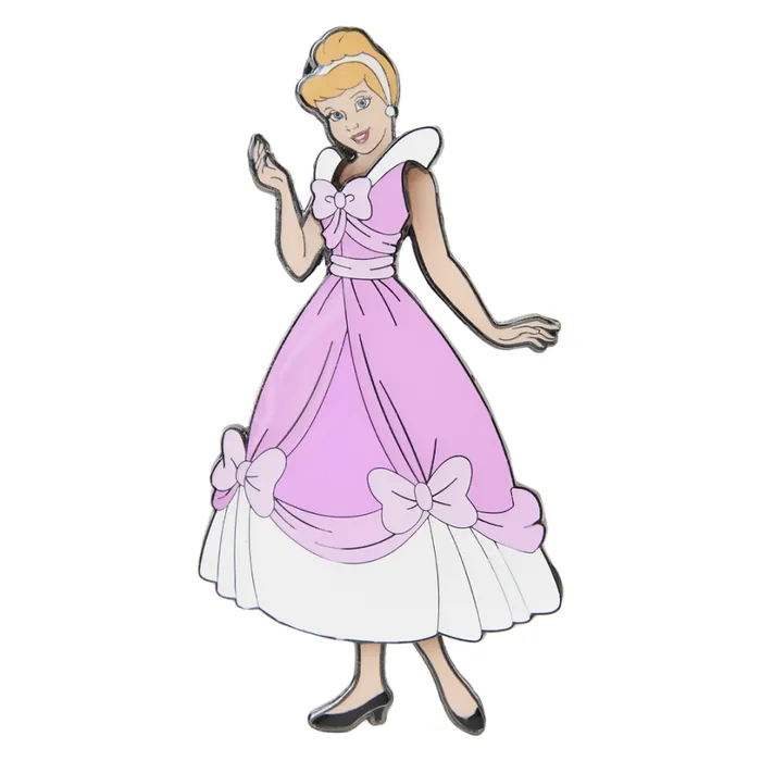 Cinderella Paper Dolls Magnetic Pin Set Unisex Loungefly Enamel Pins Cinderella Paper Dolls Magnetic Pin Set Unisex Loungefly Enamel Pins