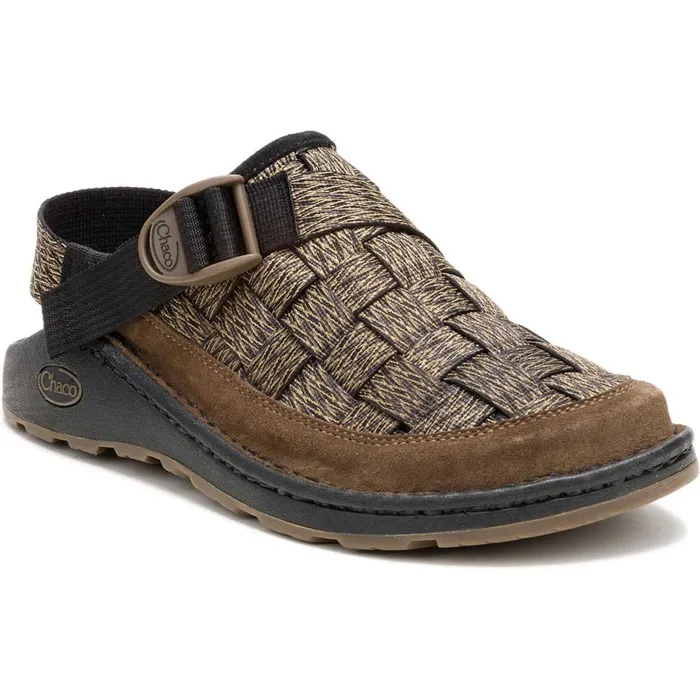 Clogs and SlipOns Men Chaco Canyon Woven Clog Hut Dark Sand Clogs and SlipOns Men Chaco Canyon Woven Clog Hut Dark Sand