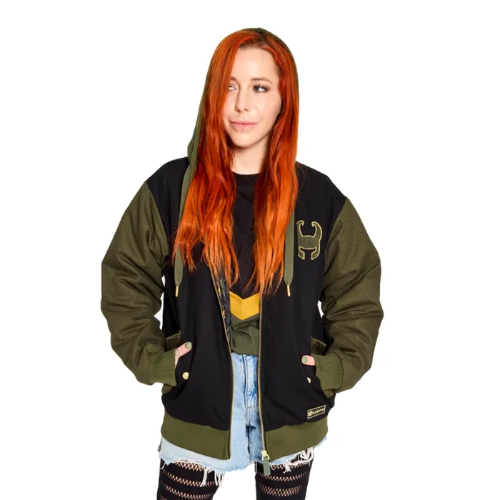 COLLECTIV Marvel Loki The WEEKENDR Hooded Jacket Unisex Loungefly Apparel