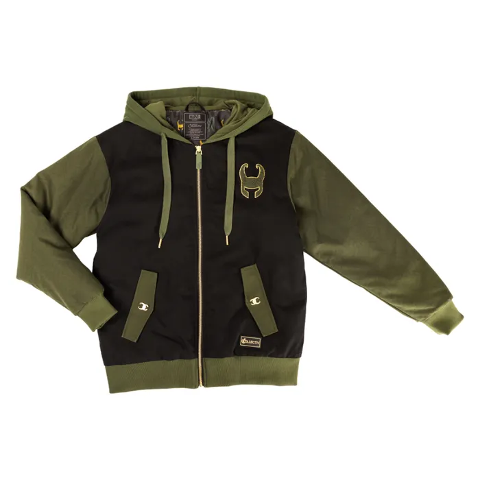 COLLECTIV Marvel Loki The WEEKENDR Hooded Jacket Unisex Loungefly Apparel COLLECTIV Marvel Loki The WEEKENDR Hooded Jacket Unisex Loungefly Apparel