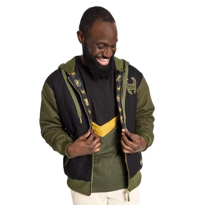 COLLECTIV Marvel Loki The WEEKENDR Hooded Jacket Unisex Loungefly Apparel COLLECTIV Marvel Loki The WEEKENDR Hooded Jacket Unisex Loungefly Apparel