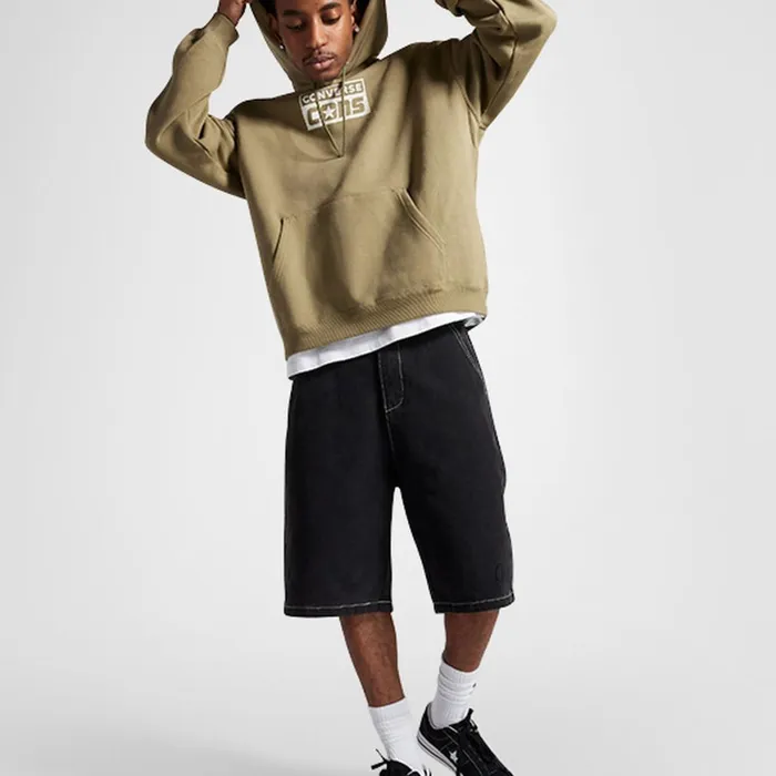 Converse Jackets and Sweatshirts CONS Hoodie Mossy Sloth 8211 MenWomen