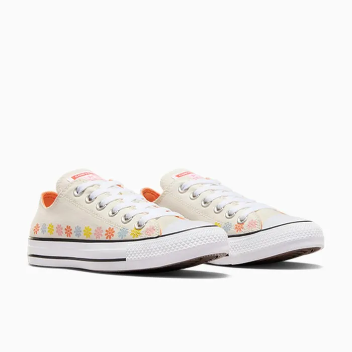 Converse Low Top Chuck Taylor All Star Floral Egretpale Magmacloudy Daze Grey 8211 Women