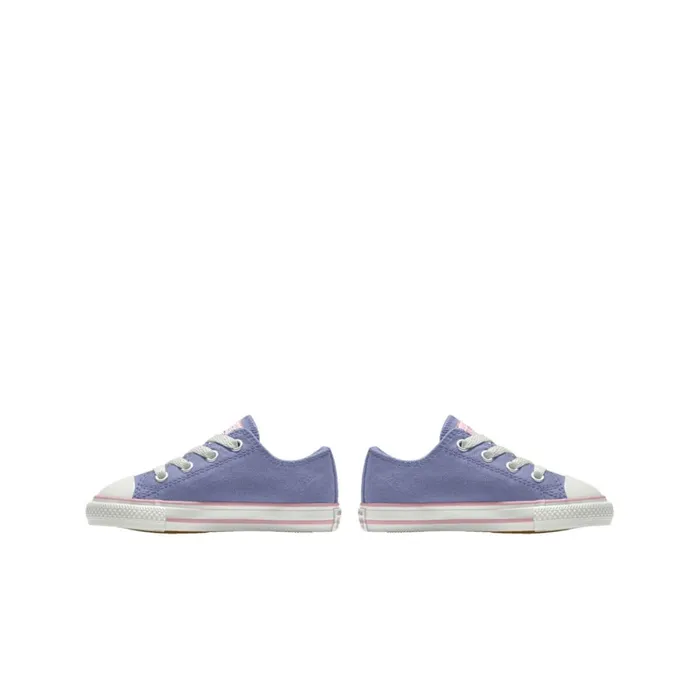 Converse Low Top Custom Chuck Taylor All Star By You Serene Sapphire 8211 Kids