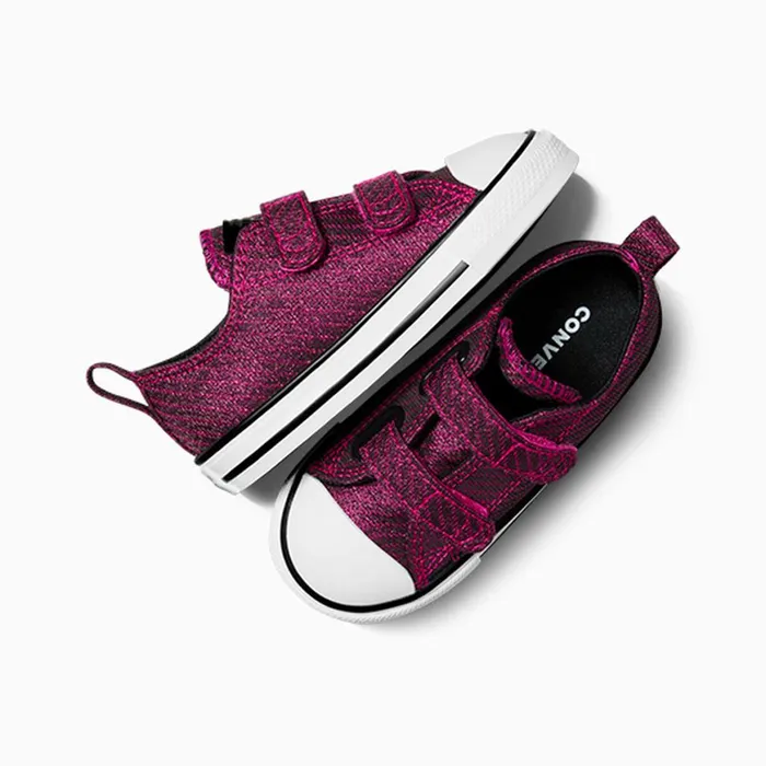 Converse Matching Sets Chuck Taylor All Star Easy On Sparkle Prime Pinkwhiteblack 8211 Kids