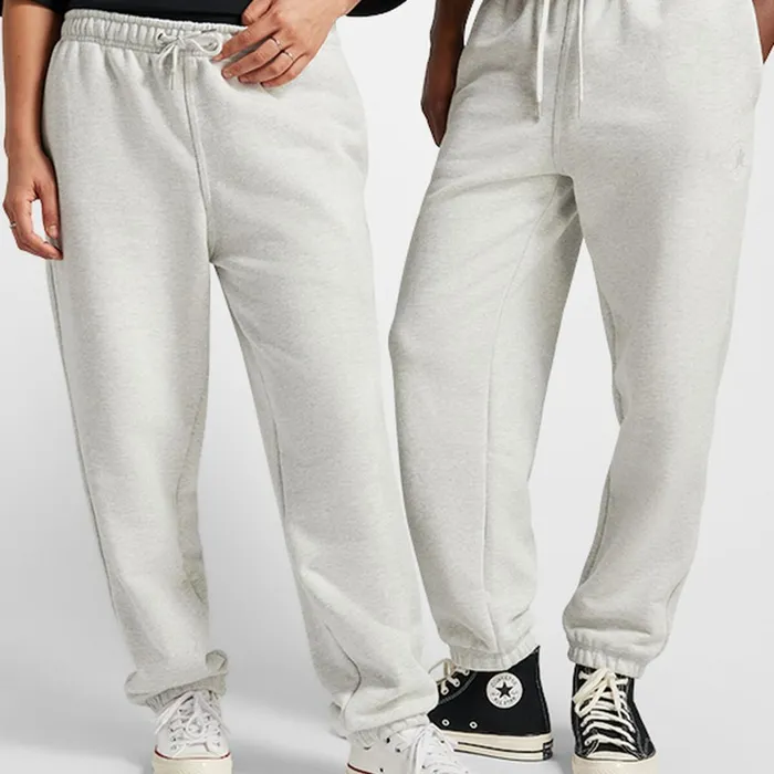 Converse Matching Sets Converse Gold Standard LooseFit Sweatpants Light Grey Heather 8211 MenWomen