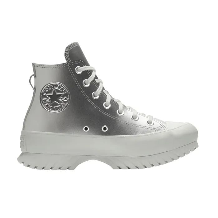 Converse Platforms Custom Chuck Taylor All Star Lugged Platform Leather By You Silver 8211 Women Converse Platforms Custom Chuck Taylor All Star Lugged Platform Leather By You Silver 8211 Women