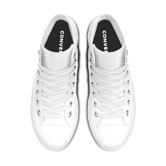 Converse Platforms Custom Wedding Chuck Taylor All Star Lift Platform By You White Lace 8211 MenWomen