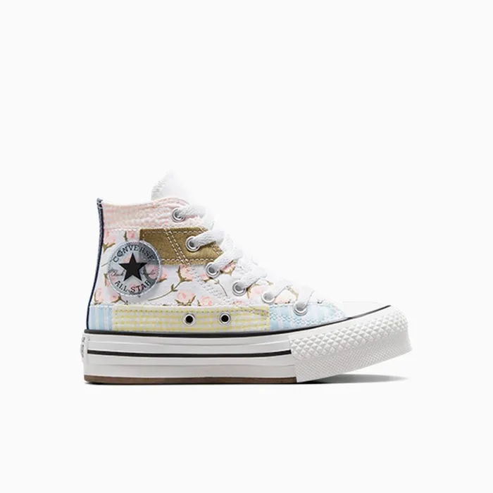 Converse Prints Chuck Taylor All Star EVA Lift Platform Patchwork Whitedonut Glazetrue Sky 8211 KidsWomen Converse Prints Chuck Taylor All Star EVA Lift Platform Patchwork Whitedonut Glazetrue Sky 8211 KidsWomen