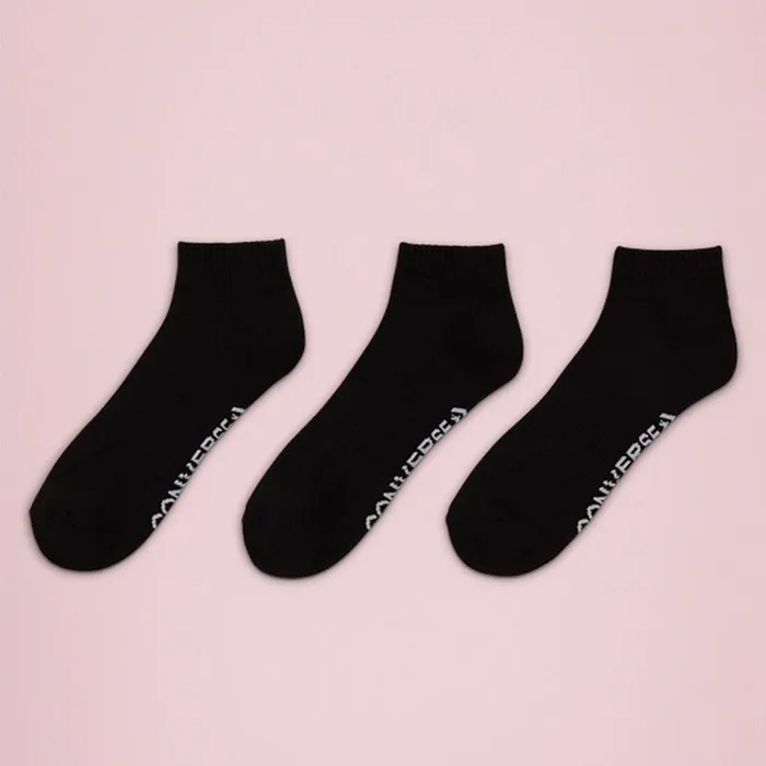 Converse Socks 3Pack Made For Chucks HighCut Ankle Socks Black 8211 Men