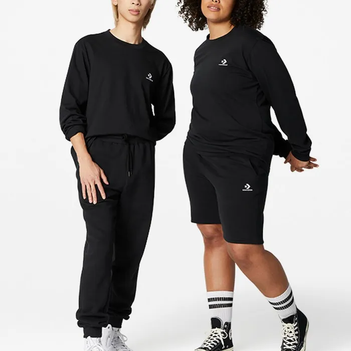 Converse Tops and Shirts Converse GoTo Embroidered Star Chevron StandardFit TShirt Black 8211 MenWomen